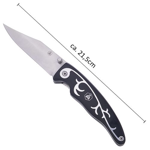 Laguiole klappbares Taschenmesser "Black Pakka Decoration"