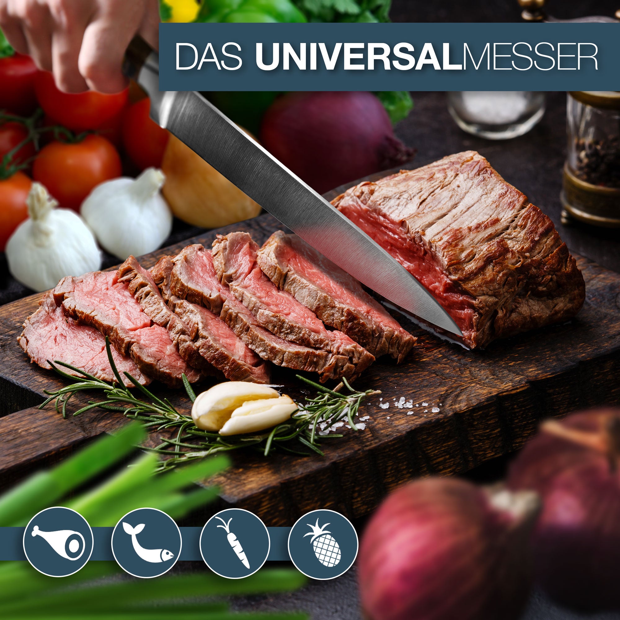 Küchenmesser - Kochmesser von HADEWOO®