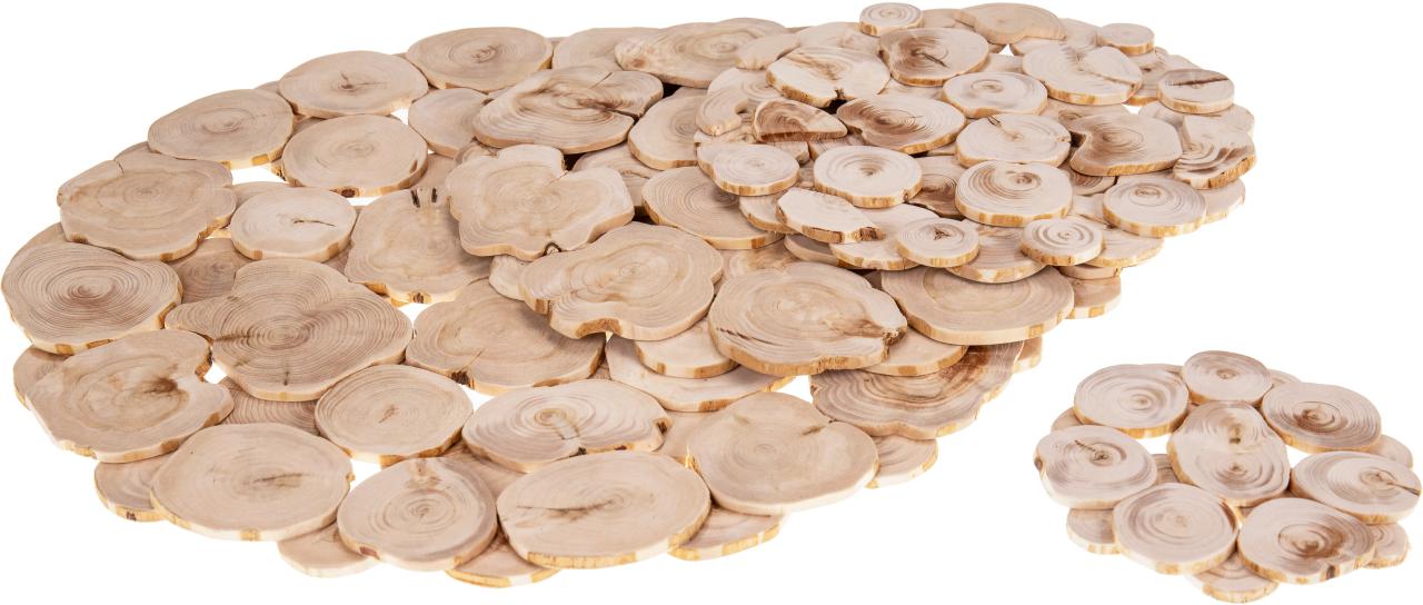 Holz Untersetzer - aus Wacholderholz - duftend